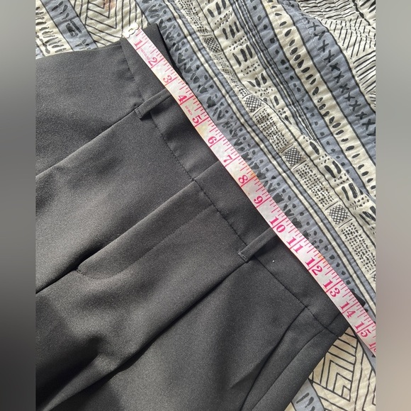 NWOT Uniqlo Womens Classic Black Office Work Preppy Casual Pants Trouser 26 - Picture 6 of 13